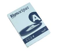 carta colorata favini rismacqua colori tenui 140 g/m² a3 celeste 08 - risma da 200 fogli - a65t213