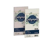 Favini 94688 25 Buste Calligraphy Nature Crush, 120 Gr, 110 X 220 Mm, Uva