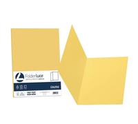 Cartelline semplici Luce - 200 gr - 25x34 cm - giallo sole - Favini - conf. 50 p