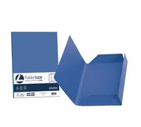 FAVINI - A50K434 - Cartellina 3 lembi Luce - 200 gr - A4 - cartoncino bristol - blu prussia - Favini - conf. 25 pezzi - 32669 - Conf. da 1 Pz. - A50K434