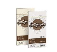 Favini A570414 Calligraphy Canvas Ruvido, 25 Pezzi