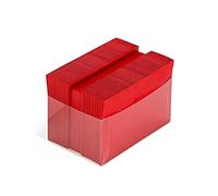 Favini A57C141 Scatola da 100 Buste e 100 Cartoncini Colore Scarlatto Dimensioni 7,2x11 Ideale per Festività Natalizie, San Valentino, Lauree e per ogni occasione speciale, Made in Italy