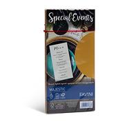 busta special events metal - oro - 110 x 220mm - 120gr - favini - conf. 10 buste