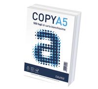 FAVINI - A620505 - Carta Copy - A5 - 80 gr - bianco - Favini - conf. 500 fogli - 73360 - Conf. da 12 Pz. - A620505