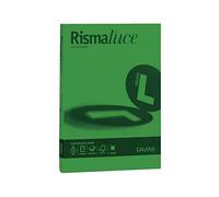 carta colorata favini rismaluce colori forti 140 g/m² a3 verde - risma da 200 fogli - a65d213