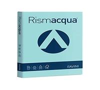 carta colorata favini rismacqua colori tenui 140 g/m² a4 celeste 08 - risma da 200 fogli - a65t204