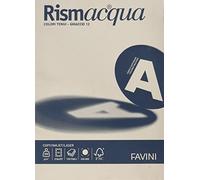 carta colorata favini rismacqua colori tenui 200 g/m² a4 ghiaccio 12 - risma da 125 fogli - a67u104