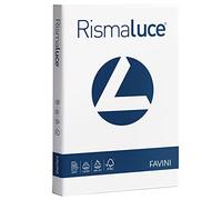 FAVINI A690104 Rismaluce - Carta A4, 100gr, Bianco, 100 fogli
