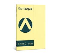 Favini A692544 Rismacqua colore GIALLO CHIARO confezione da 50 cartoncini da 200gr Formato A4 (21x29,7 cm) Made in Italy