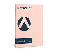 Favini A695544 Rismacqua colore SALMONE confezione da 50 cartoncini da 200gr Formato A4 (21x29,7 cm) Made in Italy