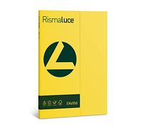 carta colorata favini rismaluce colori forti 200 g/m² a4 giallo sole 53 risma da 50 fogli - a69b544