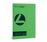 Favini A69D544 Rismaluce colore VERDE confezione da 50 cartoncini da 200gr Formato A4 (21x29,7 cm) Made in Italy