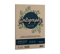FAVINI - A69N914 - Carta Calligraphy Nature Shiro Eco - A4 - 250 gr - legno - Favini - conf. 50 fogli - 94653 - Conf. da 1 Pz. - A69N914