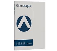 carta colorata favini rismacqua colori tenui 90 g/m² a4 - risma da 100 fogli ghiaccio - a69u144
