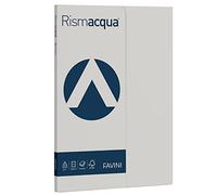 carta colorata favini rismacqua colori tenui 200 g/m² a4 - risma da 50 fogli ghiaccio - a69u544