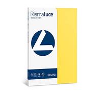 Favini A69X104 Rismaluce Small Mix, Carta Colorata,A4 90 g/Mq, Mix di 5 Colori Forti