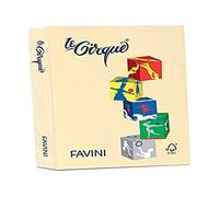 carta le cirque - a4 - 80 gr - giallo pastello 100 - favini - conf. 500 fogli