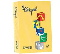 FAVINI - A71B504 - Carta Le Cirque - A4 - 80 gr - giallo sole 202 - Favini - conf. 500 fogli - 32876 - Conf. da 1 Pz. - A71B504