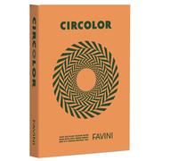 carta colorata favini circolor 100% riciclata 80 g/m² a4 - risma da 500 fogli arancio zucca - a71e524