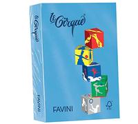 Favini A71G504 Le Cirque Carta Colorata, azzurro reale