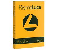 carta rismaluce - a4 - 140 gr - giallo oro 52 - favini - conf. 200 fogli