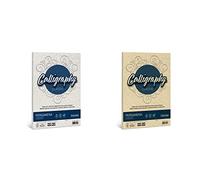 Favini CF50 FOGLI PERGAMENA A4 90G BIANCO Carta & 867197 Pergamena Liscio, 50 Pezzi