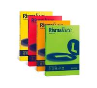 Favini Risma Carta A3 125 Fogli Giallo Rismaluce A67B113