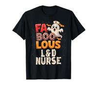 Favolosa Infermiera Fabolous L&D Nurse Funny Halloween Maglietta