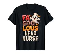 Favolosa Infermiera Faboolous Head Nurse Funny Halloween Maglietta