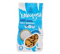 Favolosi Fave Salate al Sale Marino 10 x 150g | 100% Puglia | Snack Sano e Naturale | Ricche di Proteine | Gluten Free | Vegan | Prodotto Italiano |