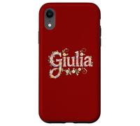 Favoloso Nome GIULIA Ragazza Cottagecore Mamma Gardencore Custodia per iPhone XR
