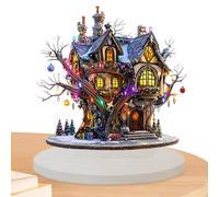 Favoloso - Piatto da 15 cm, grande decorazione in acrilico, display per desktop 2D, design accattivante, resistente all'acqua, decorazione per le feste dei bambini, per il fai da te, per la