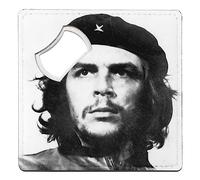 Favoloso sottobicchiere apribottiglie Che Guevara Comunista Cubano attivista 1 unità (92 x 92 mm)