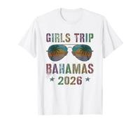 Favoloso Viaggio per Ragazze Bahamas 2026 Vacay Beaching Travel Maglietta