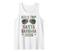 Favoloso Viaggio per Ragazze Santa Barbara 2026 Vacay Beaching Travel Canotta