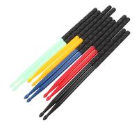 FAVOMOTO 5 Paia Di Bastoncini Per Batteria In Plastica Bastoncini Per Rullante Bacchetta Pratica Bacchetta Musicale Per Percussioni 5A Bacchetta Per Tamburo Bastoni Per Esercizi
