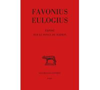 Favonius Eulogius Favonius Eulogius, Expose Sur Le Songe de Scipion (Tascabile)