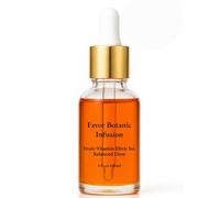 Favor Botanic Olio Siero - Olio Viso per Gua Sha con Infusione Botanica - Anti Rughe & Anti Aging Face Oil - Ayurveda Olio Viso con Olio Carota, Estratto di Limone, per Pelle Secca & Matura