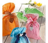 Favorit 100 Buste Regalo di Colore Azzurro Pastello, Formato 20x35 cm
