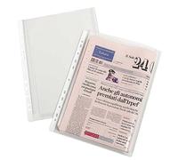 Buste forate con soffietto - Superior - buccia - 21x29,7 cm - trasparente - Favorit - conf. 10 pezzi Quantita min. 1