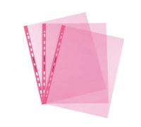FAVORIT - 100206799 - Buste forate Favorit Art - Superior - liscio - 22 x 30 cm - rosa - Favorit - conf. 25 pezzi - 47970 - Conf. da 1 Pz. - 100206799