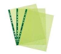 FAVORIT - 100206800 - Buste forate Favorit Art - Superior - liscio - 22 x 30 cm - verde - Favorit - conf. 25 pezzi - 47968 - Conf. da 1 Pz. - 100206800