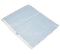 Buste forate per scontrini fiscali - 6 Spazi - 25,2x30,7 cm - trasparente - Favorit - conf. 10 pezzi