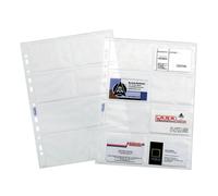 FAVORIT - 100460081 - Buste forate Portabiglietti - 8 Tasche - 22,2 x 31,2 cm - trasparente - Favorit - conf. 10 pezzi - 36274 - Conf. da 1 Pz.