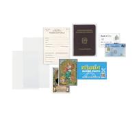 Favorit 100460092 - Buste Senza Foratura Upocket,25 Pezzi, 10 x 13.5 cm, Trasparente