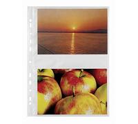 Favorit 100460148 - Busta Porta Foto 4 Tasche, 20 x 13 cm, Trasparente