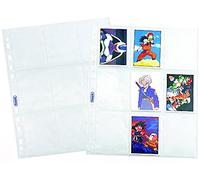 50 FOGLI CON 9 TASCHE F.TO 6,5X9 ARCHIVIO CARD E FIGURINE FAVORIT 100460157