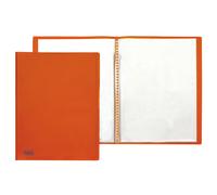 FAVORIT - 100460249 - Portalistini Sviluppo - buccia - PP - 22 x 30 cm - 20 buste - arancio - Favorit - 57712 - Conf. da 1 Pz. - 100460249