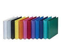 Raccoglitore Europa - 4 anelli tondi 30 mm - dorso 4 cm - 22x30 cm - verde - Favorit