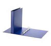 Raccoglitore Europa - 4 anelli tondi 50 mm - dorso 6 cm - 22x30 cm - blu - Favorit